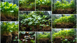 Combo Terrarium Rooted Starter Plant live plant bundle from Divine Roots