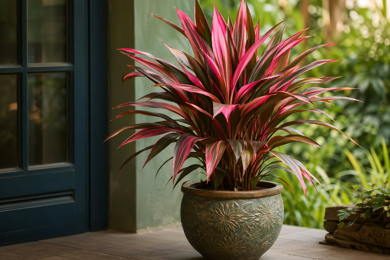 Cordyline plant care - beautiful cordyline in natural setting from Divine Roots Botanicals