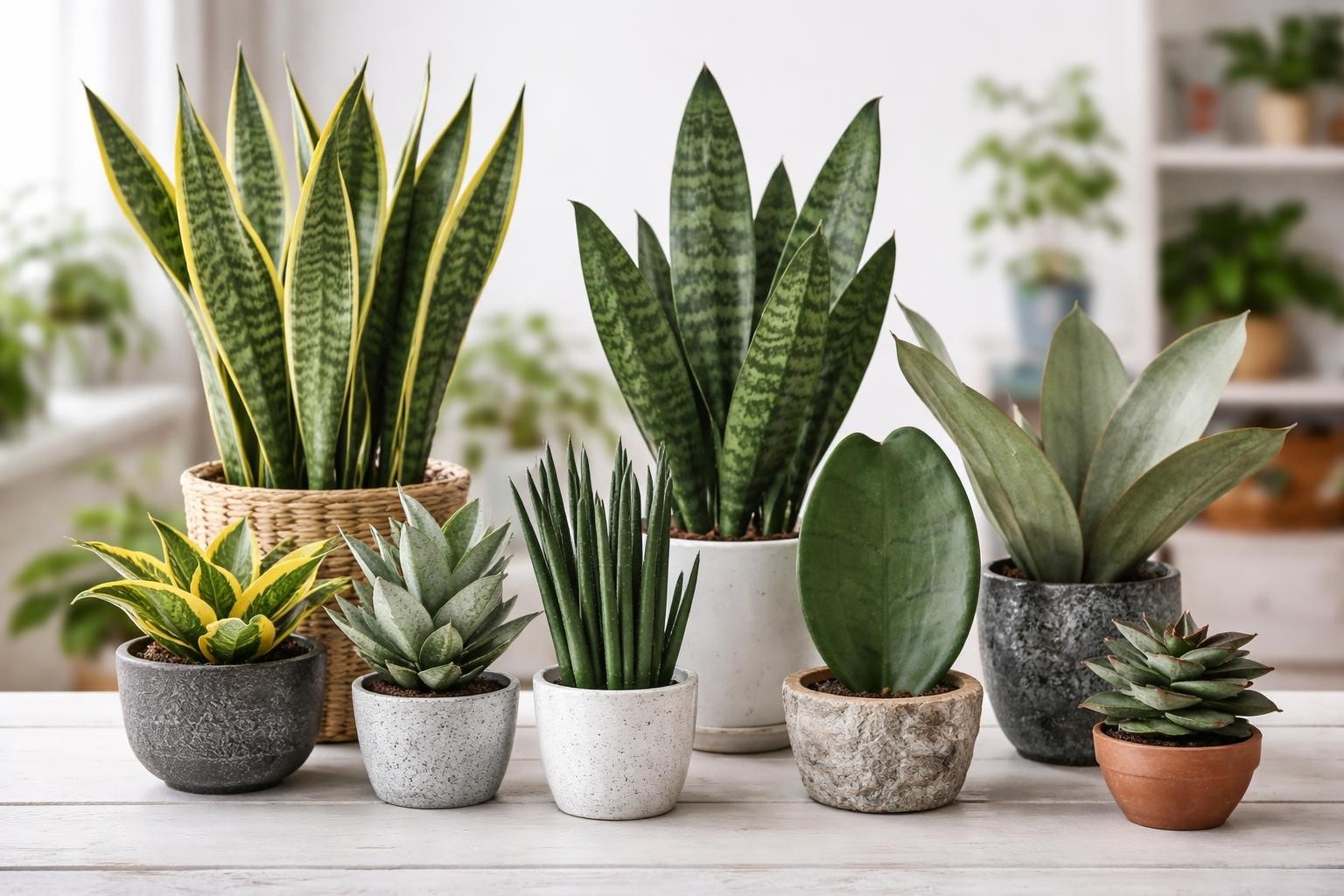 Types of Snake Plants: A Complete Guide to Varieties