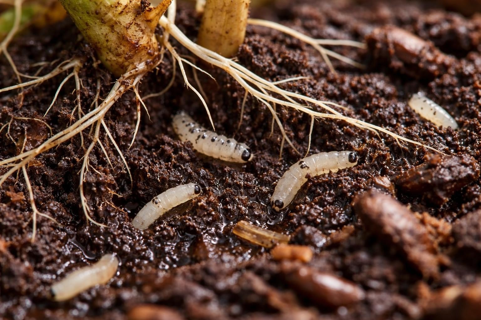 How to Kill Fungus Gnat Larvae in Your Indoor Plants