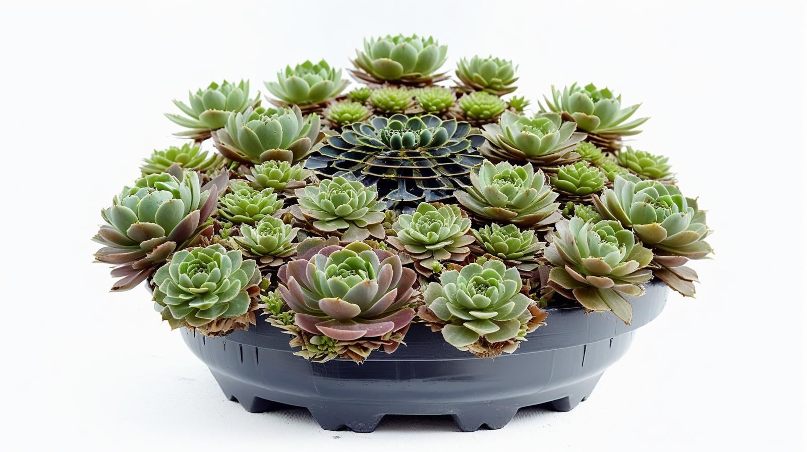 mature specimen of Succulents Sempervivum Assortment Rooted Starter Plant live succulent from Divine Roots