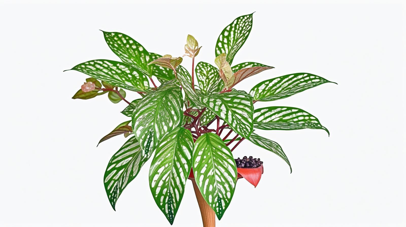 new growth on Angel Wing Begonia Medora live Begonia from Divine Roots
