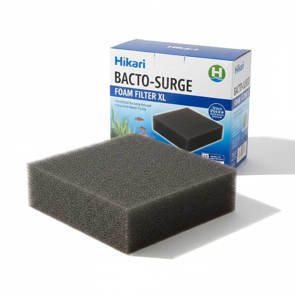 size reference for Hikari Bacto-Surge Foam Filter, XL (125 Gallon) live houseplant from Divine Roots