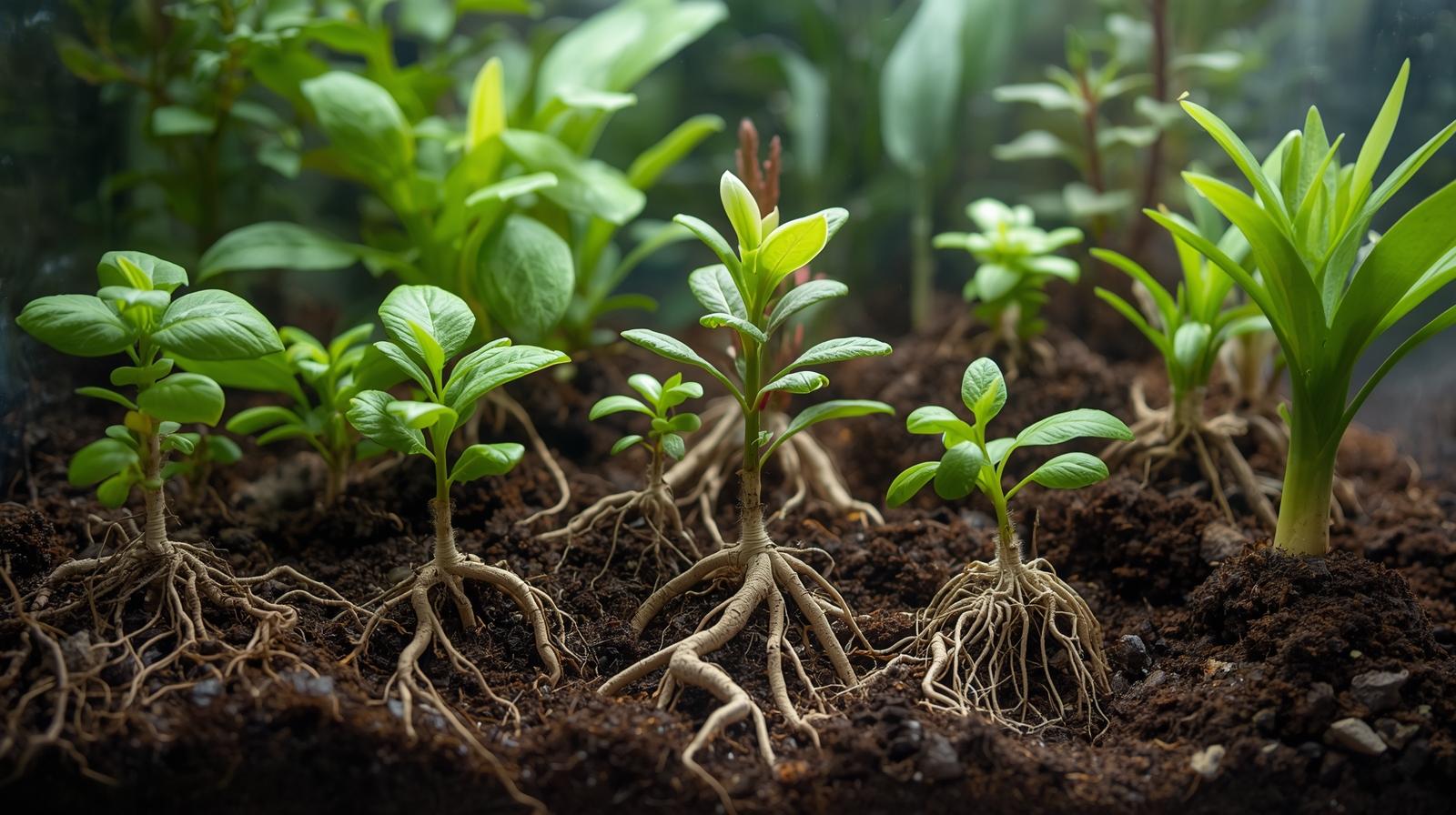 size reference for Combo Terrarium Rooted Starter Plant live plant bundle from Divine Roots