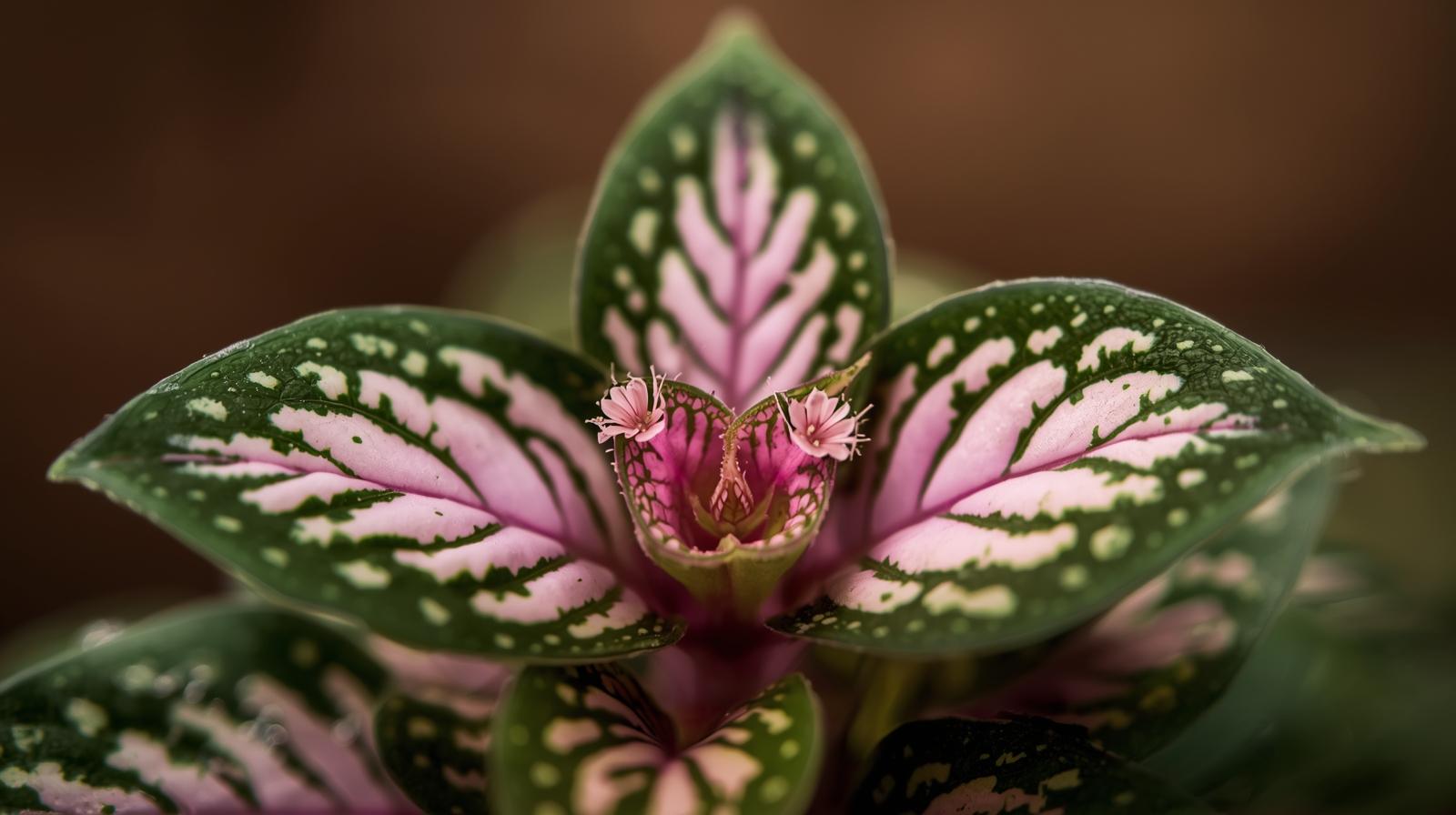 new growth on Episcia Pink Panther Rooted Starter Plant live succulent from Divine Roots