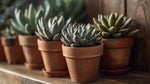 leaf detail of Senecio Succulent Plant Pack live succulent from Divine Roots