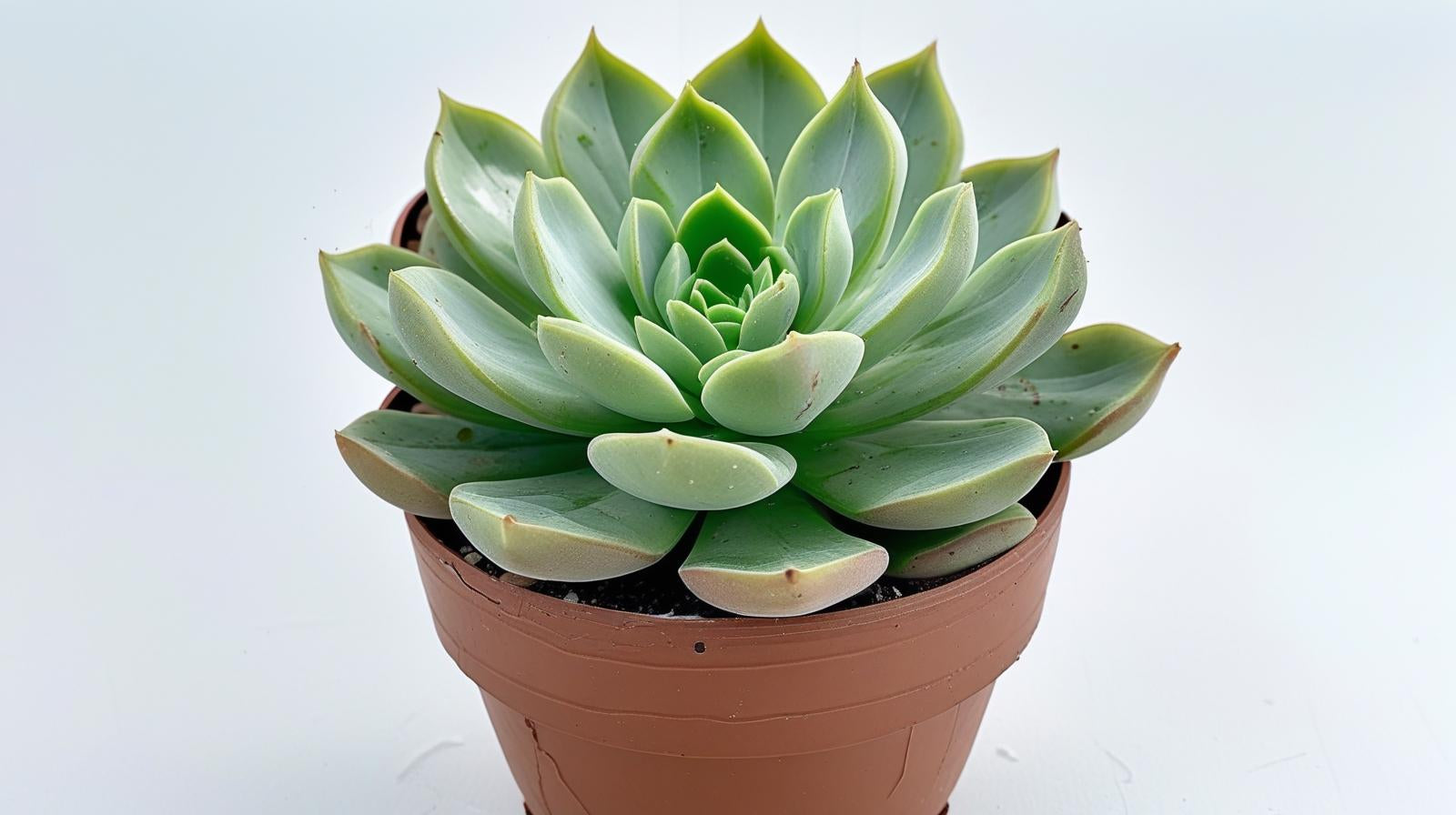 size reference for Echeveria Vertis live succulent from Divine Roots