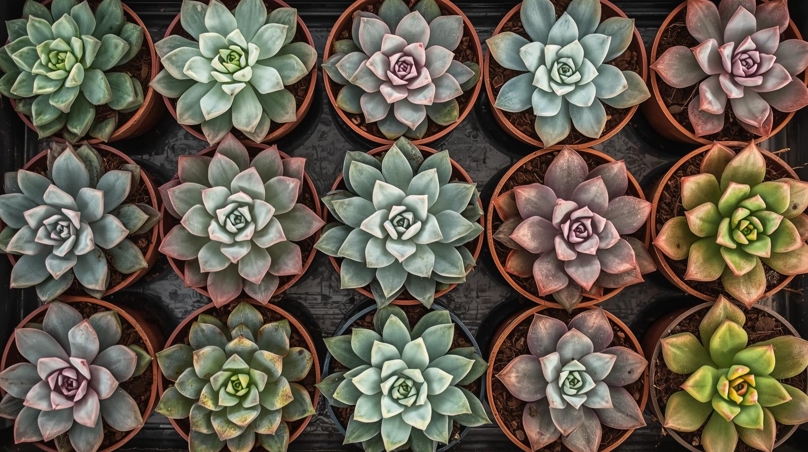 mature specimen of Echeveria Succulent Plant Pack live succulent from Divine Roots