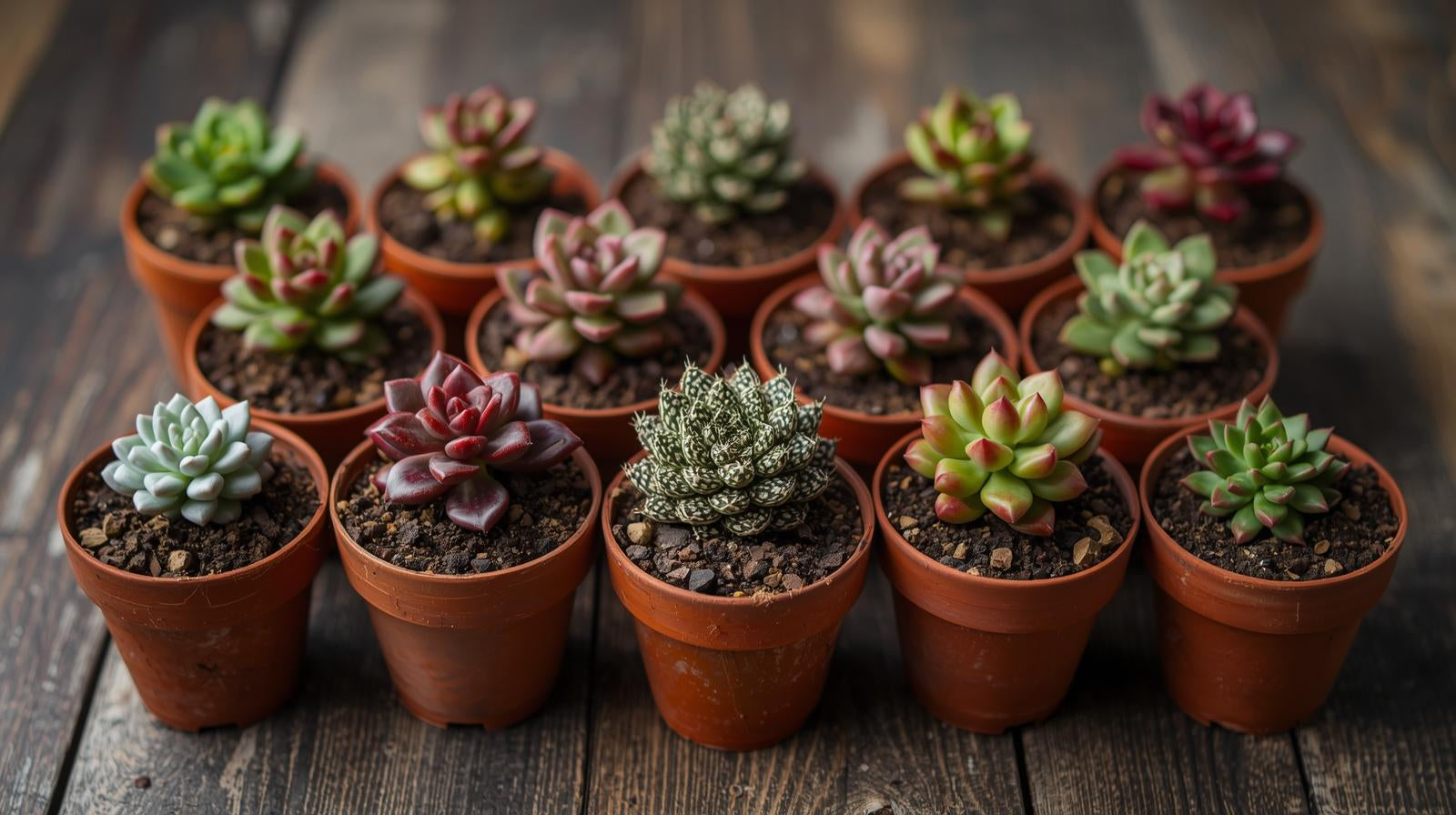 potted Sedum Succulent Plant Pack live succulent from Divine Roots