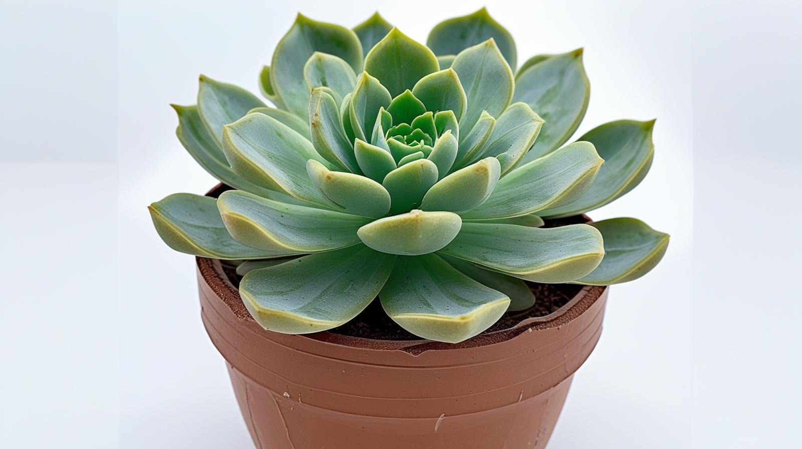 potted Echeveria Vertis live succulent from Divine Roots