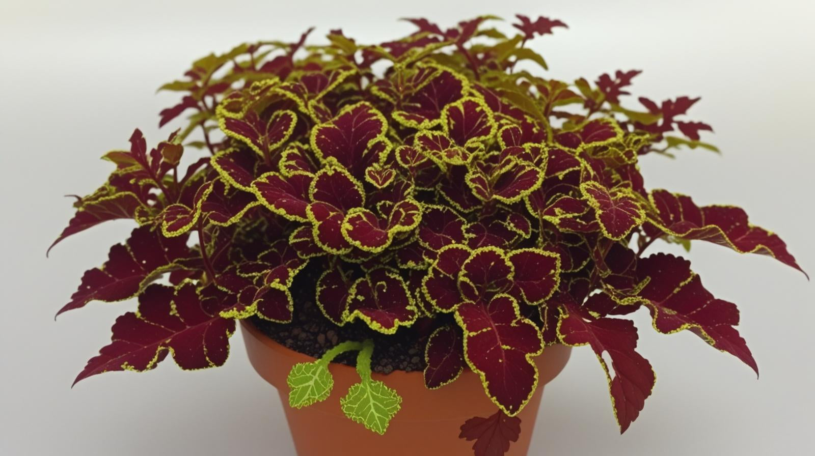 growth pattern of Coleus Inky Fingers Rooted Starter Plant live houseplant from Divine Roots