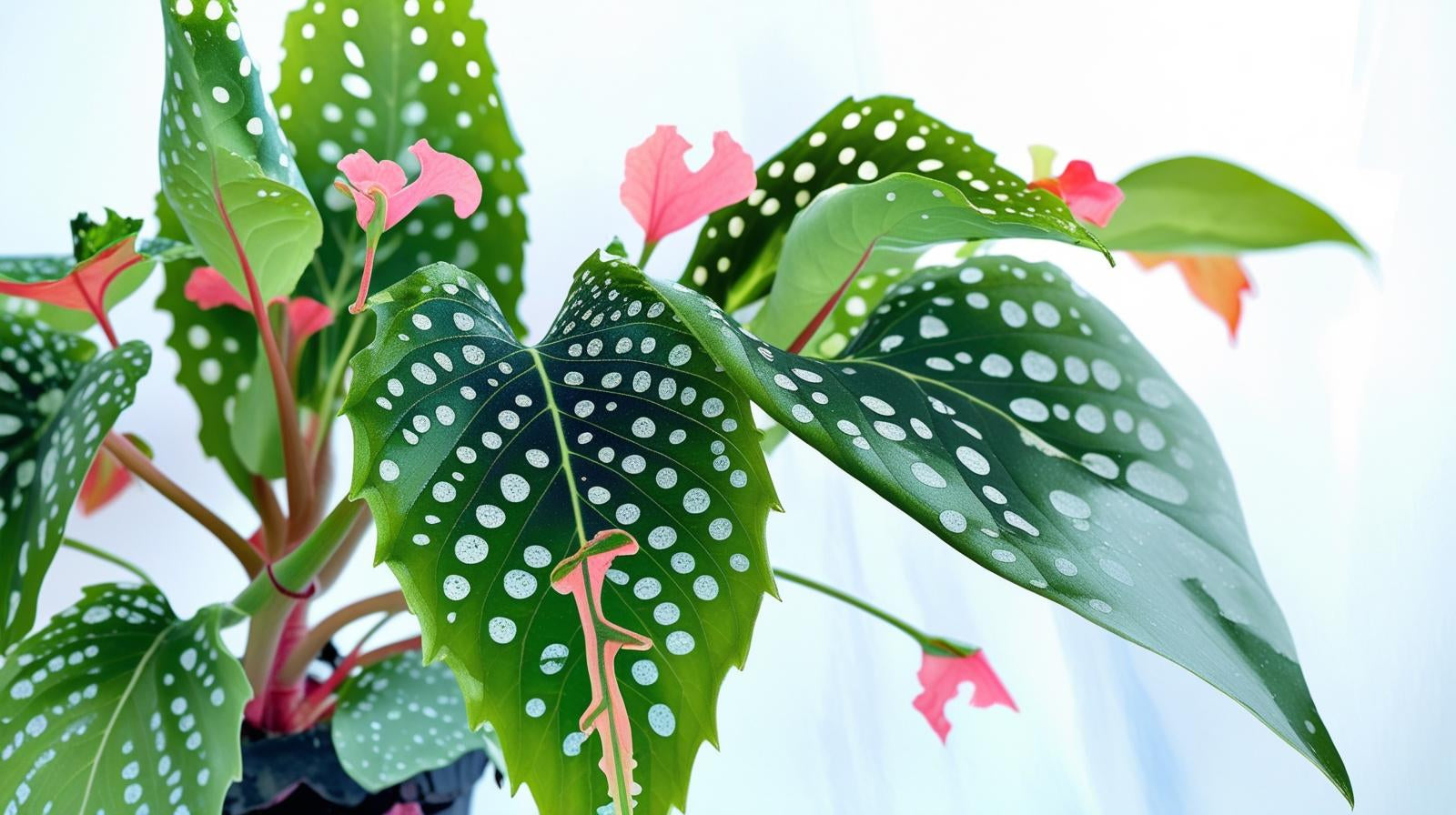 growth pattern of Angel Wing Begonia My Special Angel live Begonia from Divine Roots