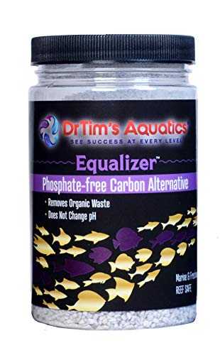 DrTim's Aquatics Equalizer Fish Filter Media for Plant, Reef Tanks, Soft Water Aquaria – Powerful Fish Tank Cleaner – Purifier for Fish Tanks, Aquariums, Eco-Friendly, Toxin-Free - for 70 Gal, 16 oz
