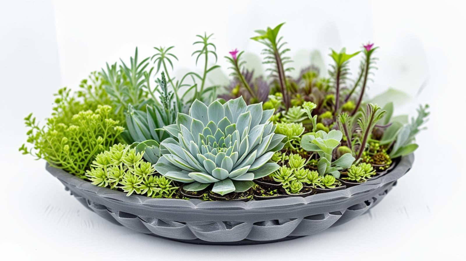 new growth on Succulents Trailing Assortment Rooted Starter Plant live succulent from Divine Roots