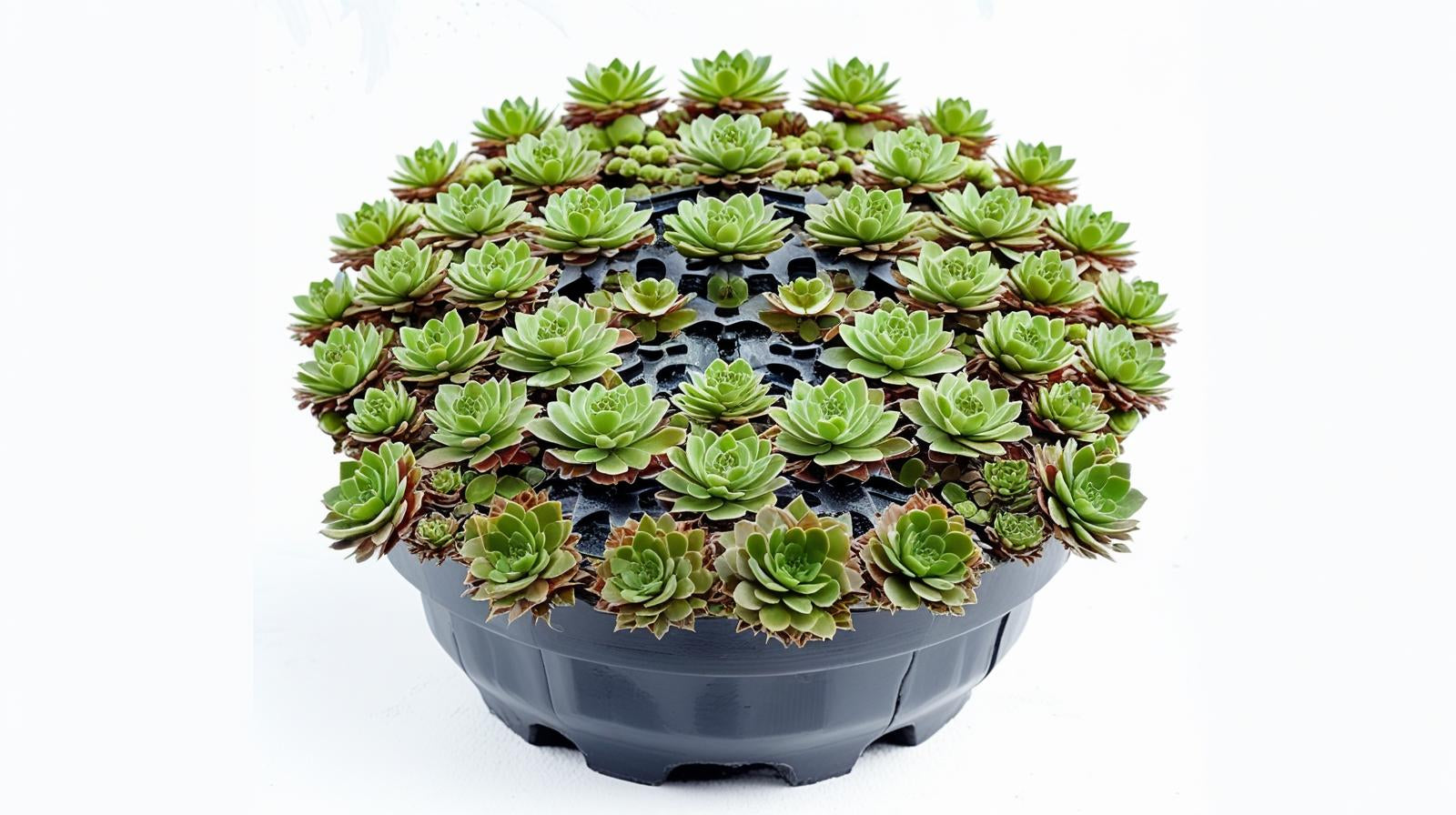 leaf detail of Succulents Sempervivum Assortment Rooted Starter Plant live succulent from Divine Roots