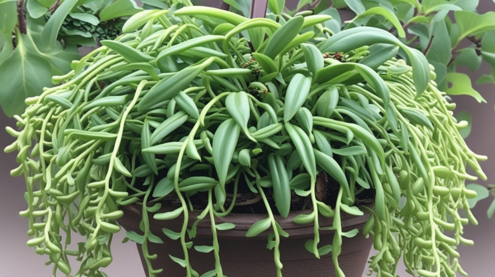 new growth on Senecio Radieans String Of Bananas Rooted Starter Plant live succulent from Divine Roots