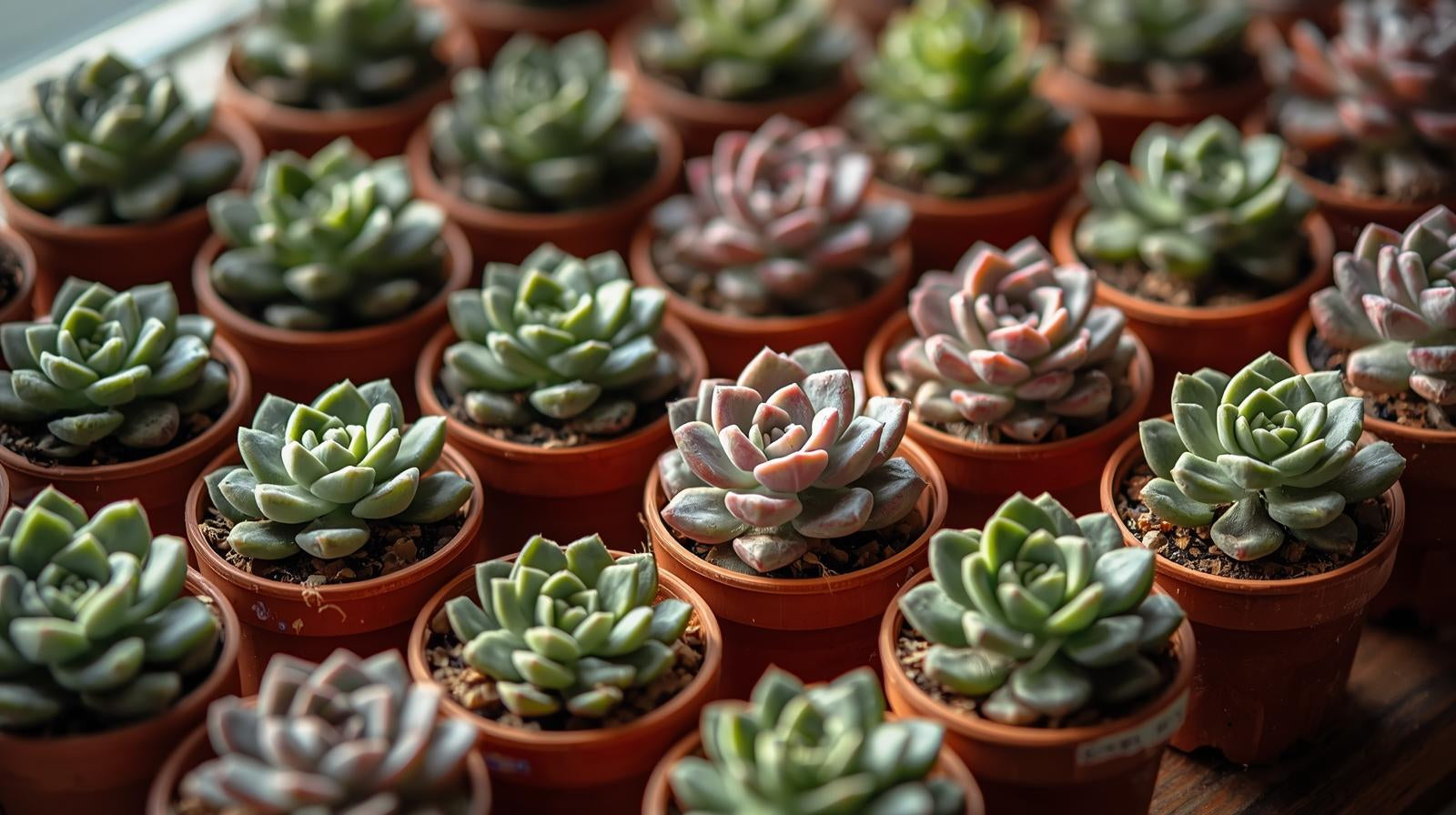 leaf detail of Echeveria Succulent Plant Pack live succulent from Divine Roots