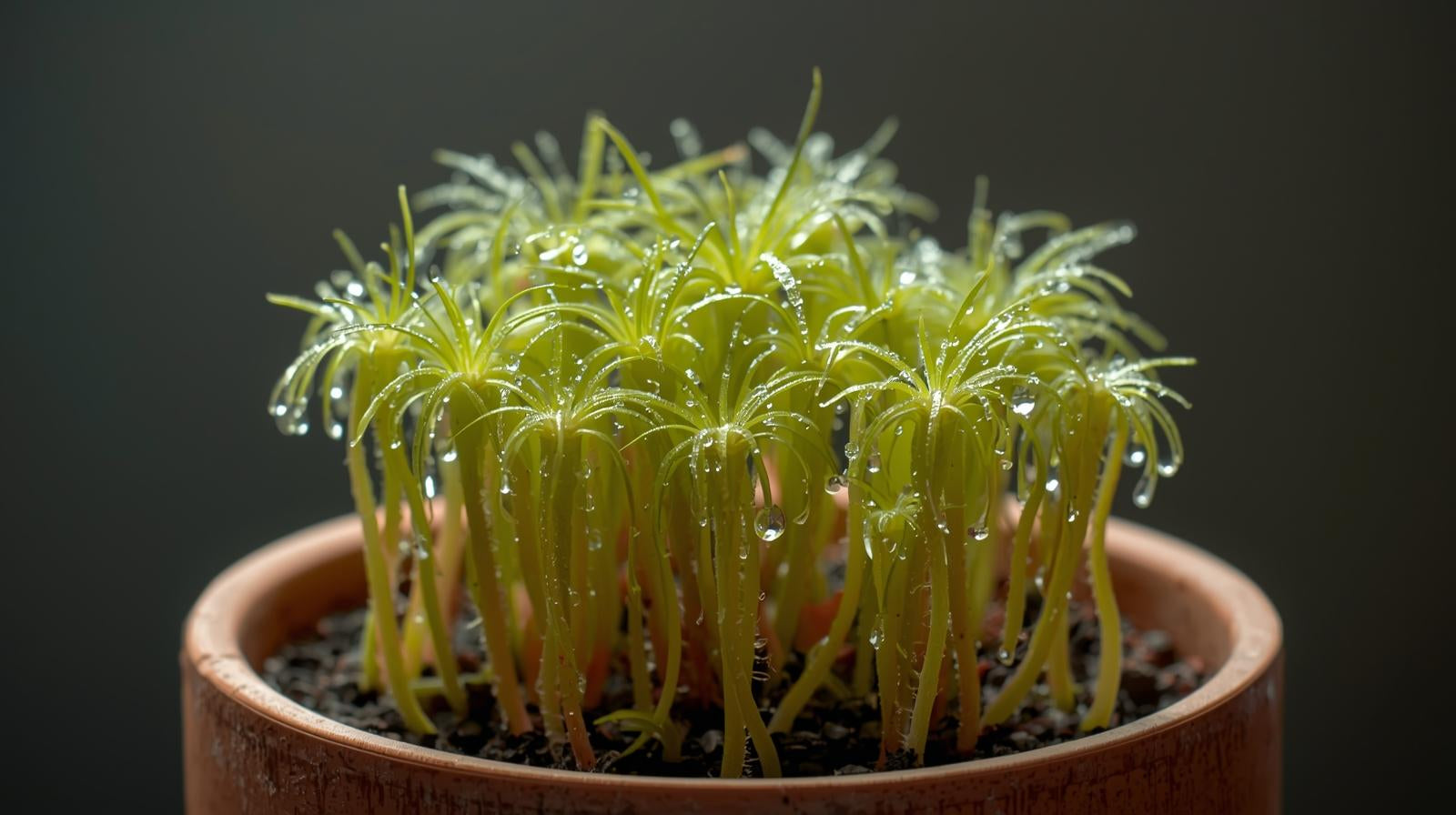growth pattern of Sundew Drosera Spatulata Rooted Starter Plant live houseplant from Divine Roots