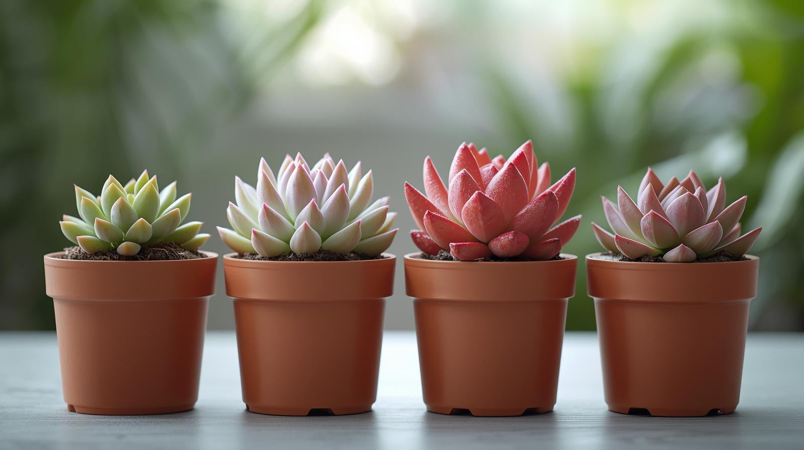 full view of Senecio Succulent Plant Pack live succulent from Divine Roots