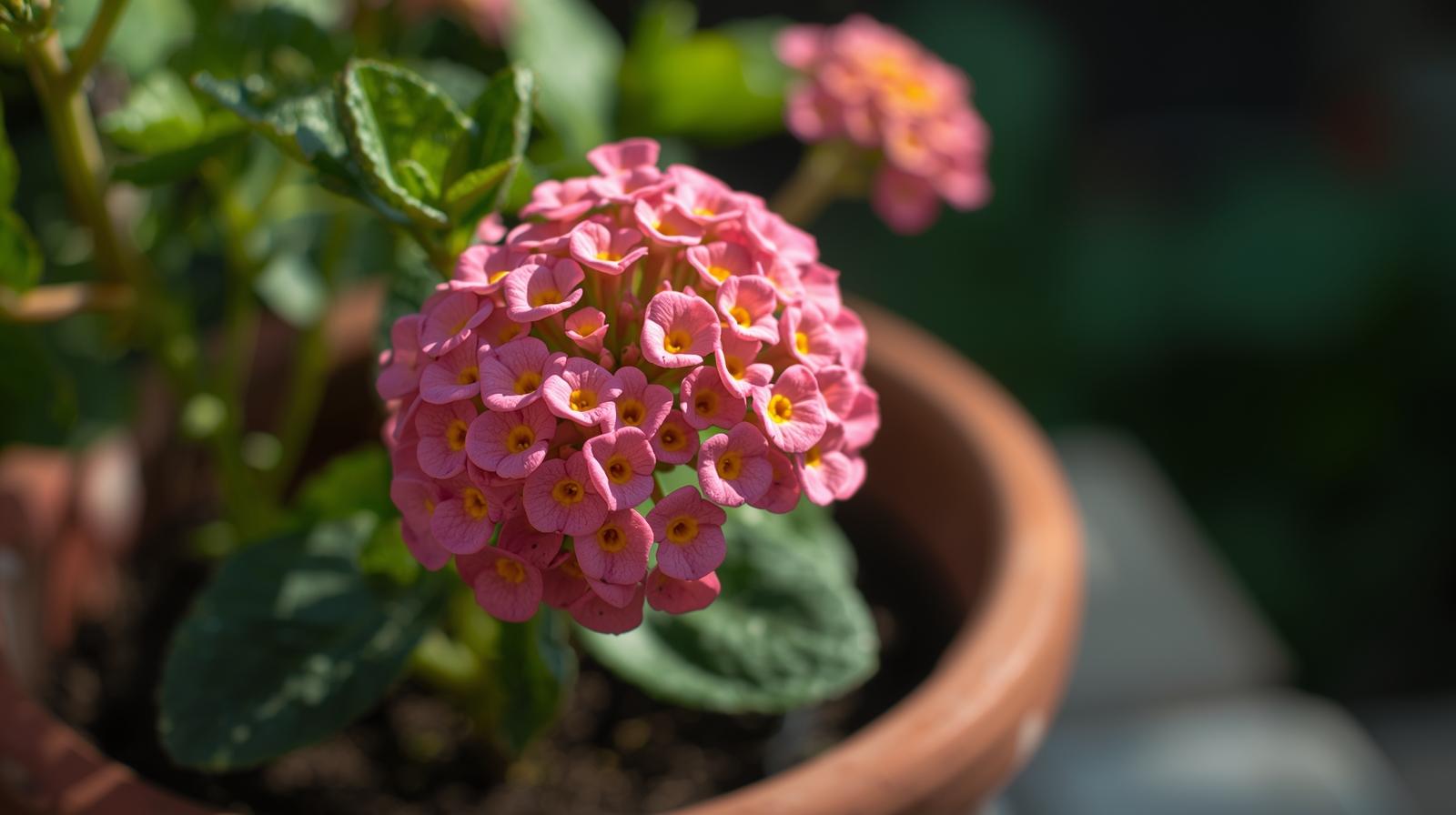 growth pattern of Lantana Wagon Wheel Pink live houseplant from Divine Roots
