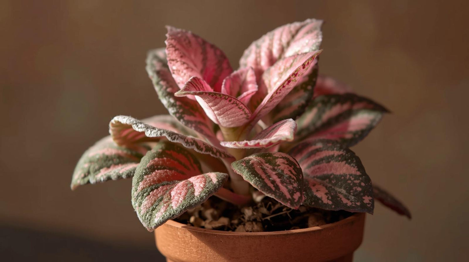 Episcia Pink Panther Rooted Starter Plant