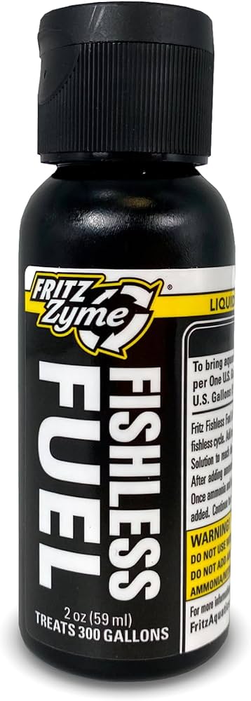 size reference for Fritz Fishless Fuel Ammonia Solution for Aquariums – 2 oz live houseplant from Divine Roots