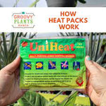 close-up detail of Heat Pack For Shipping live plant bundle from Divine Roots