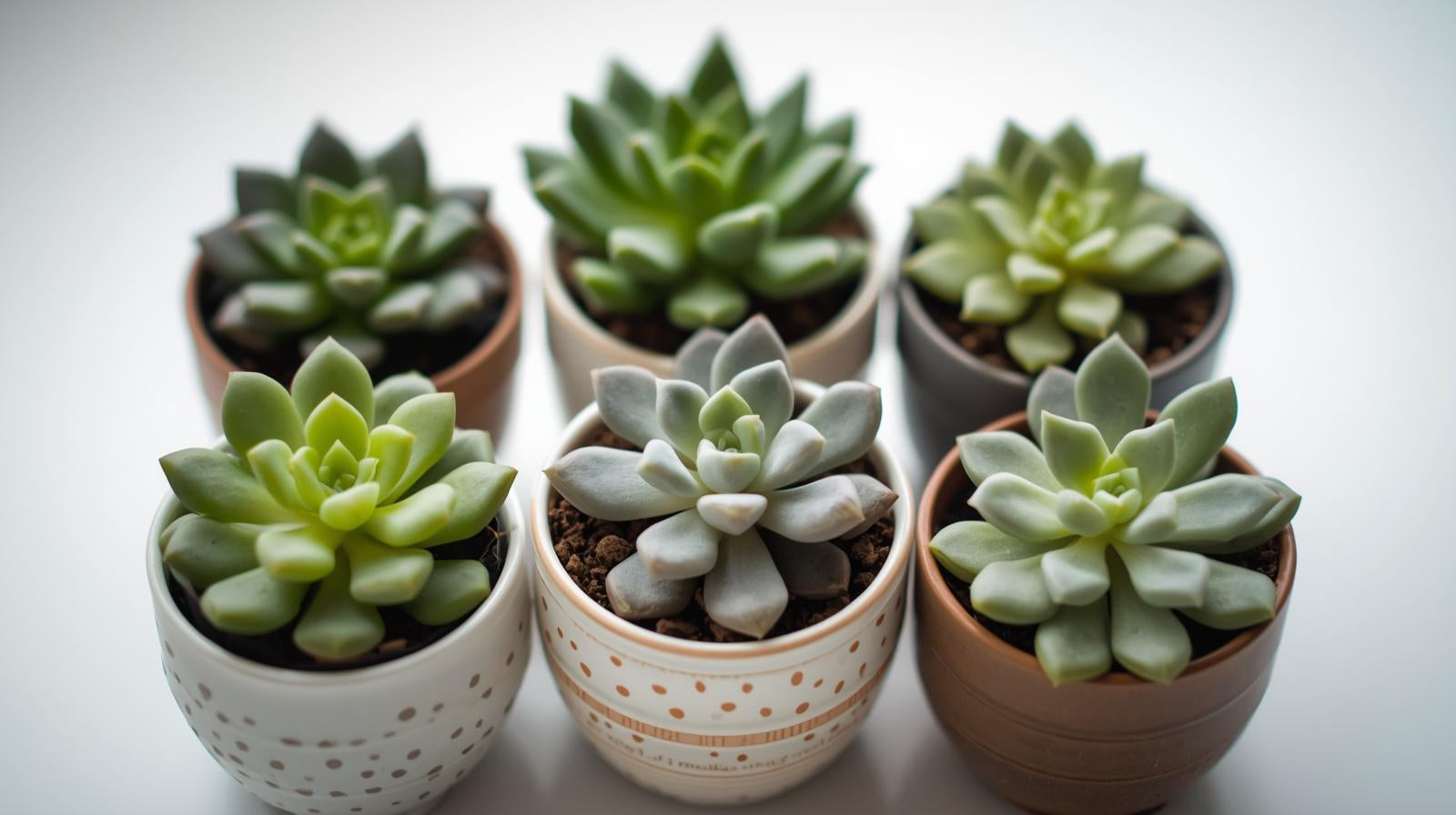 full view of Pet Friendly Succulent Pack live succulent from Divine Roots