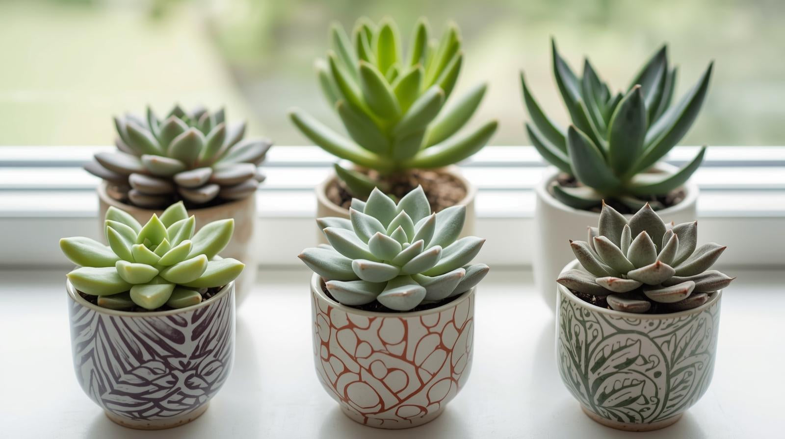 leaf detail of Pet Friendly Succulent Pack live succulent from Divine Roots