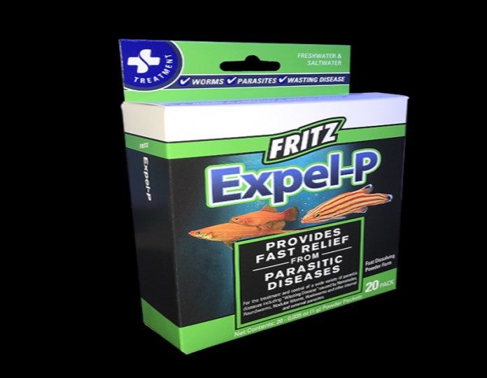 Fritz Expel-P (10 Count) – Internal Parasite Treatment for Freshwater & Saltwater Fish live houseplant from Divine Roots