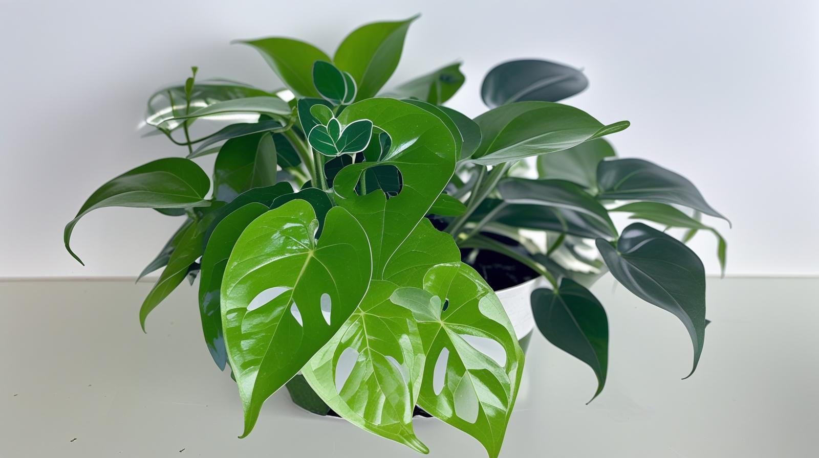 potted Pothos Baltic Blue (Rooted Starter Plant) live Pothos from Divine Roots