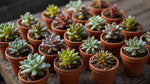 close-up detail of Sedum Succulent Plant Pack live succulent from Divine Roots