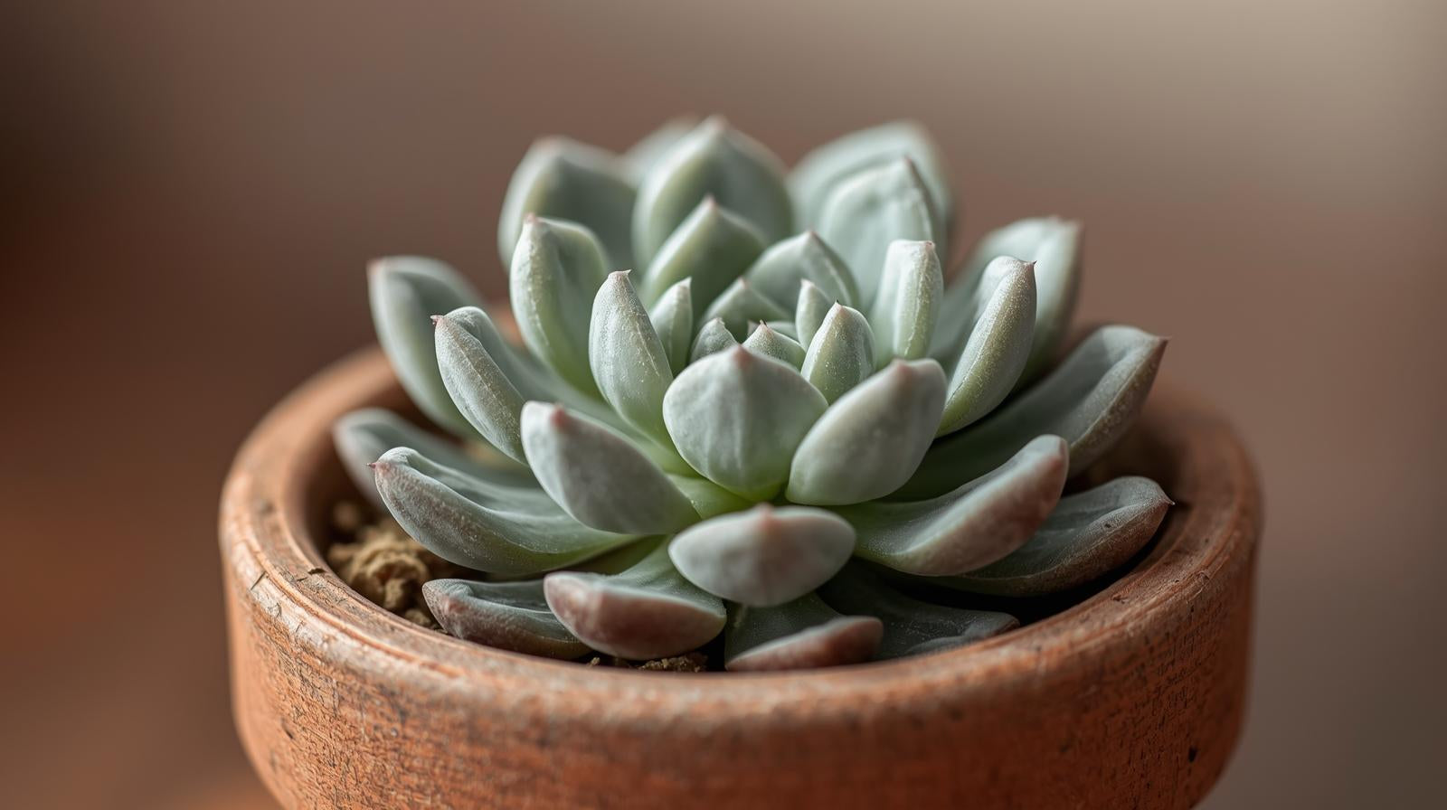 leaf detail of Sempervivum Silverine Succulent Rooted Starter Plant live succulent from Divine Roots
