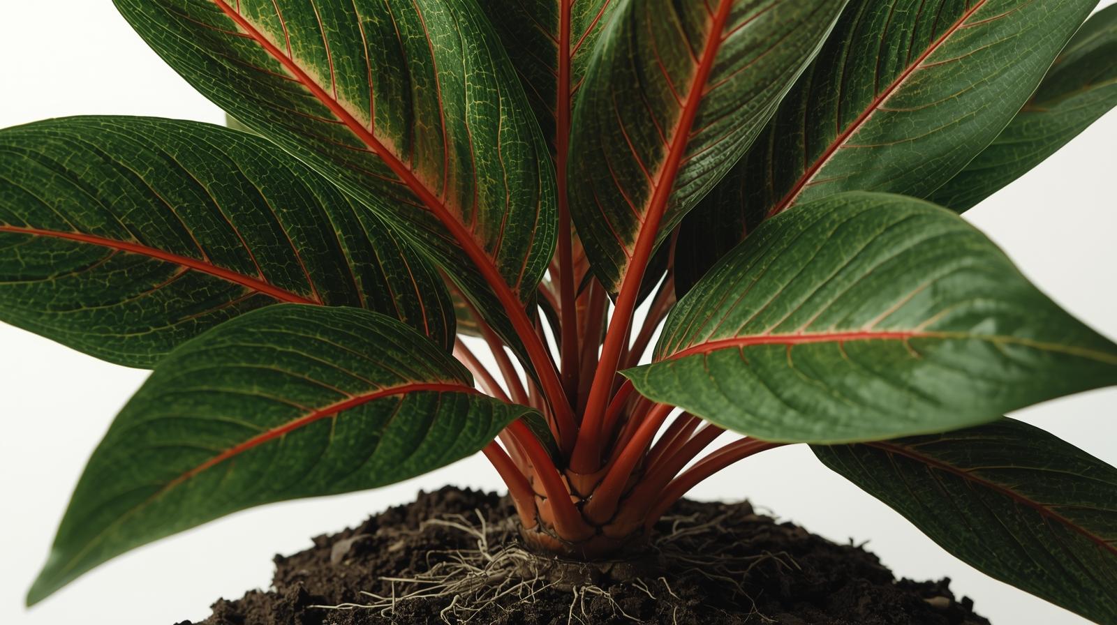 potted Aglaonema Red Vein live Aglaonema from Divine Roots