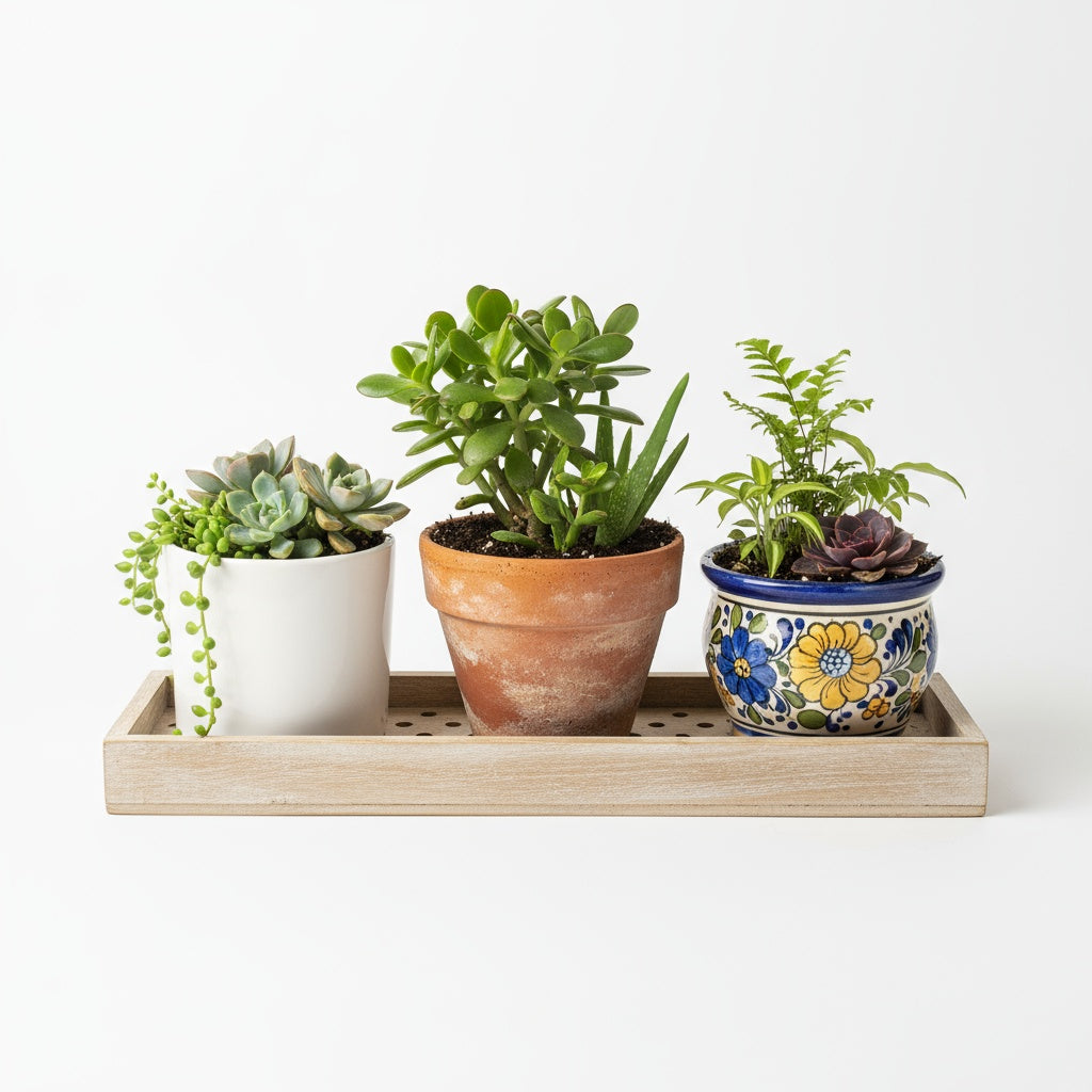 new growth on Succulents Assortment Rooted Starter Plant live succulent from Divine Roots