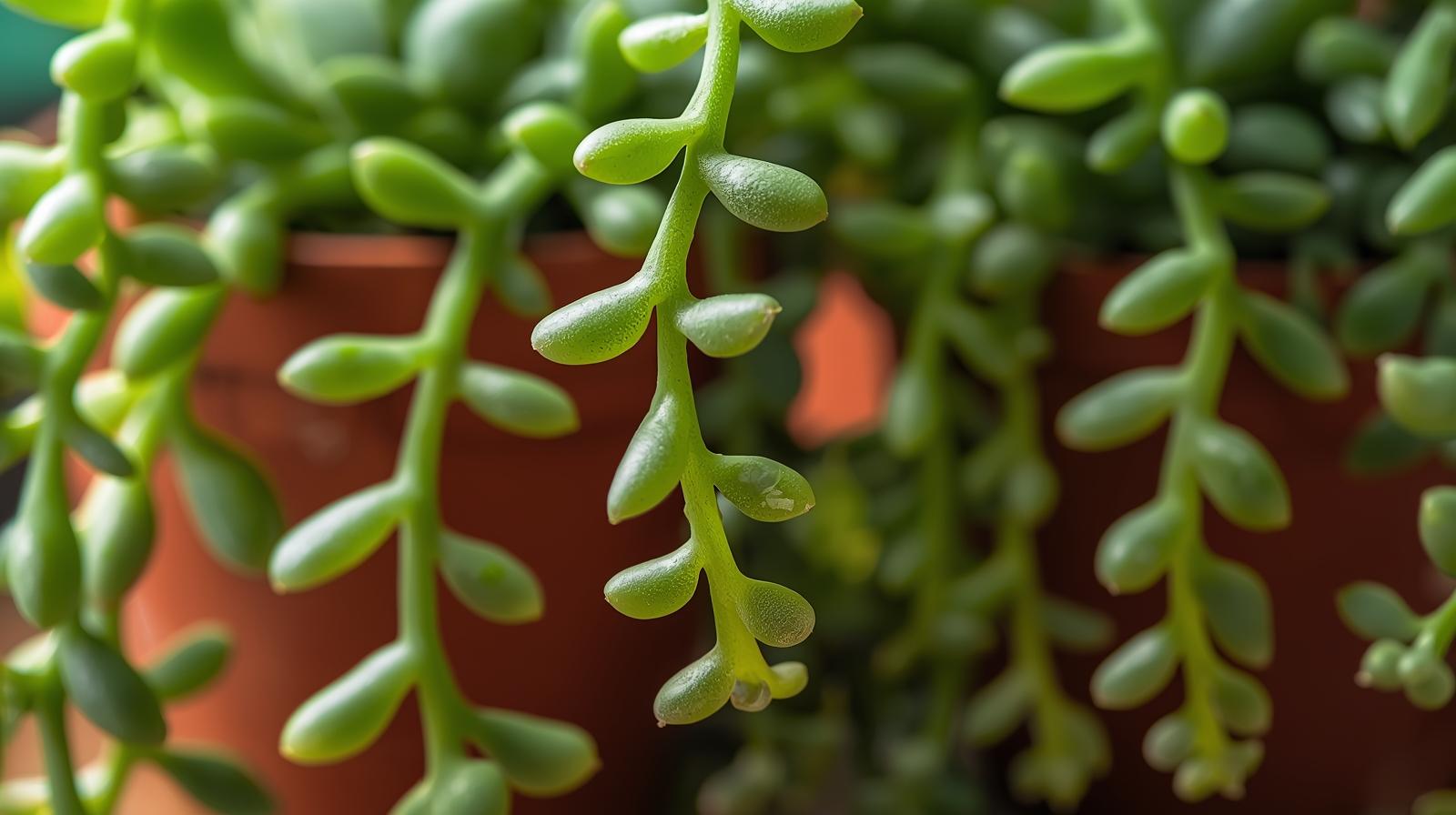 Senecio Peregrinus String of Dolphins live succulent from Divine Roots