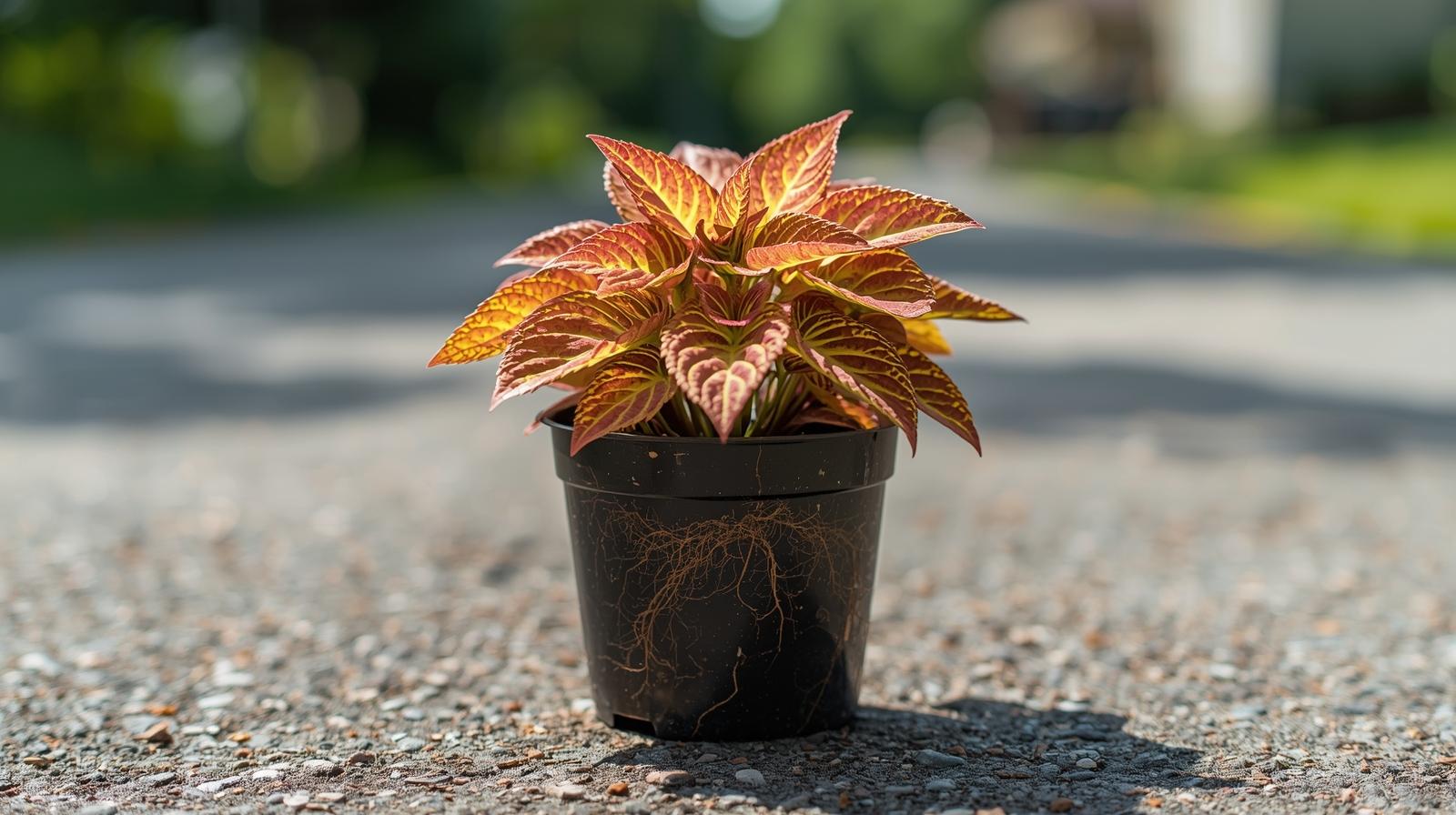 potted Coleus Smallwood Driveway Rooted Starter Plant live houseplant from Divine Roots