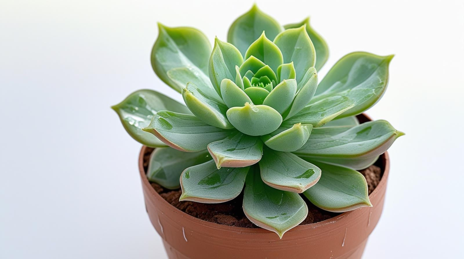 new growth on Echeveria Vertis live succulent from Divine Roots