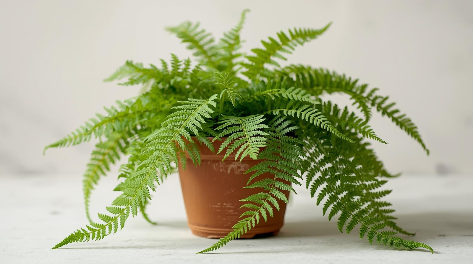 growth pattern of Boston Fern Massii live fern from Divine Roots