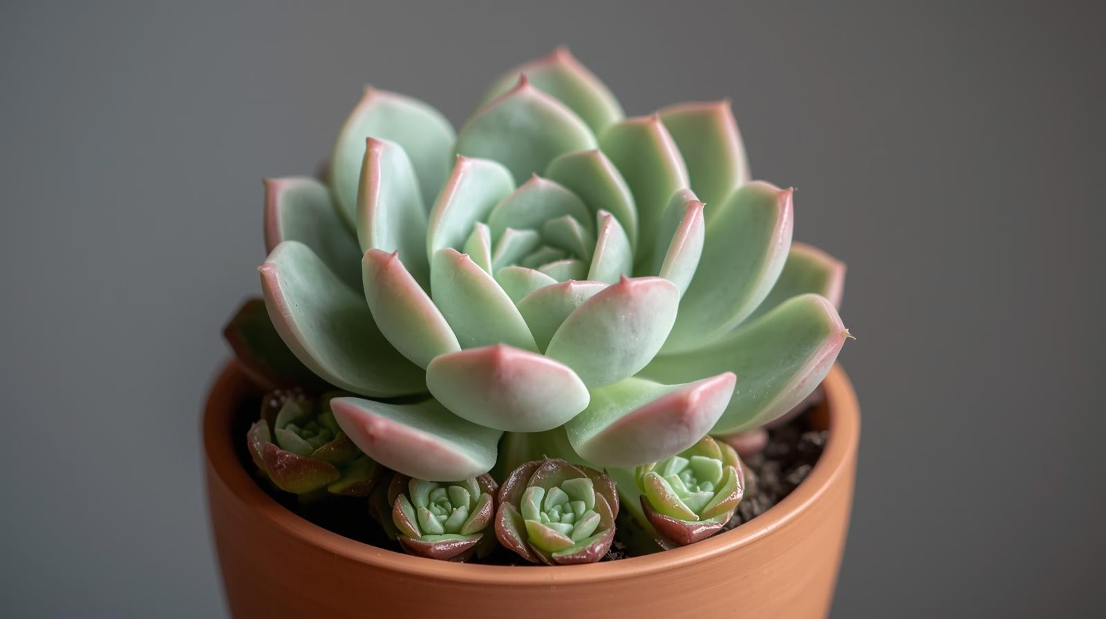 top view of Echeveria Prolifica Succulent live succulent from Divine Roots
