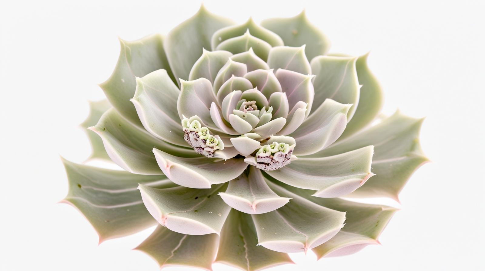 new growth on Echeveria Lola live succulent from Divine Roots