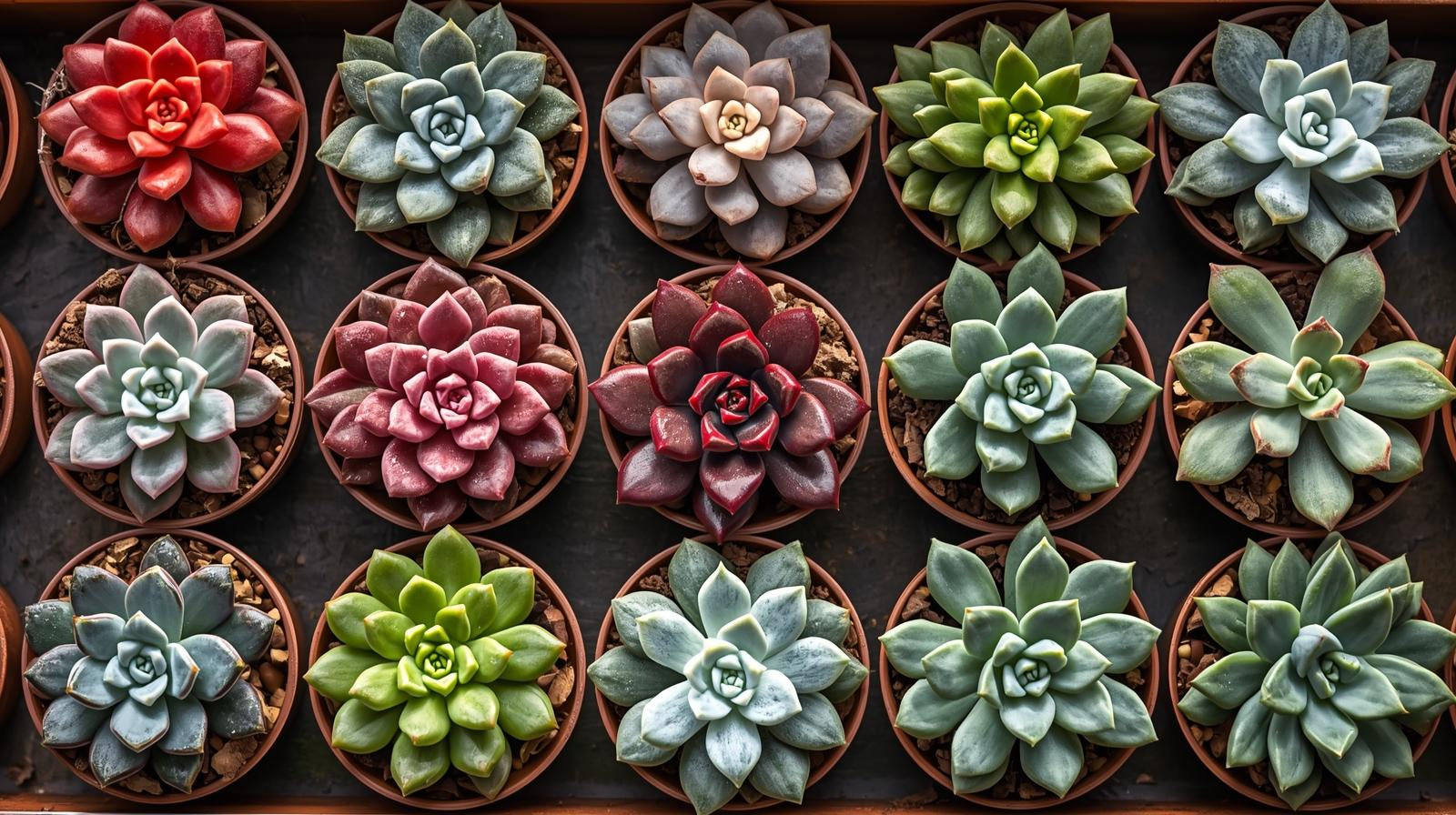 new growth on Echeveria Succulent Plant Pack live succulent from Divine Roots
