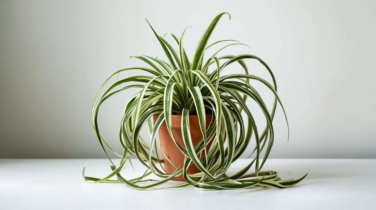 growth pattern of Chlorophytum Spider Reverse live spider plant from Divine Roots