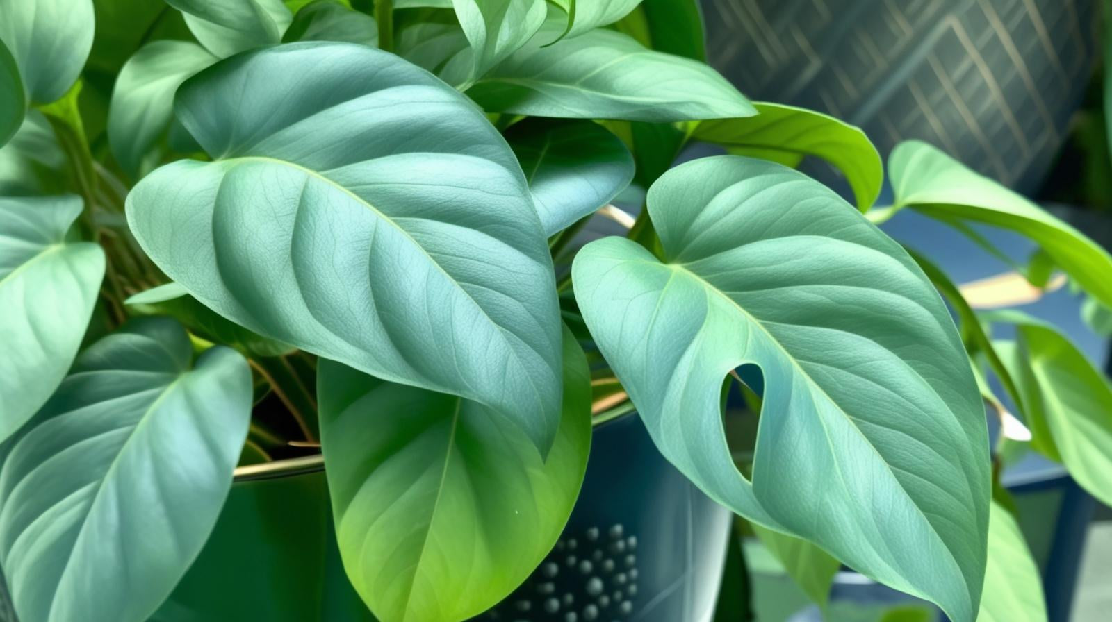 Pothos Baltic Blue (Rooted Starter Plant) live Pothos from Divine Roots
