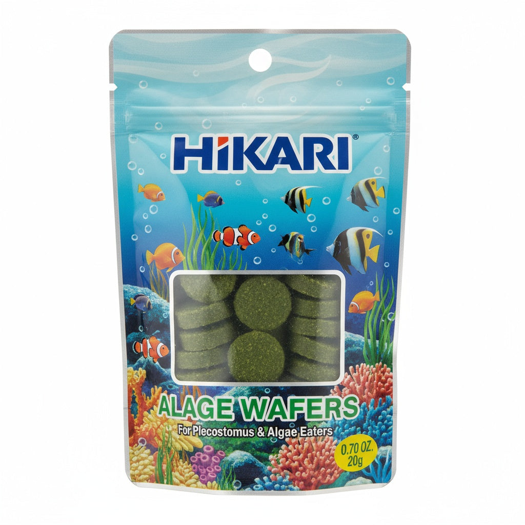 size reference for Hikari Algae Wafers for Pets, 0.70-Ounce live houseplant from Divine Roots
