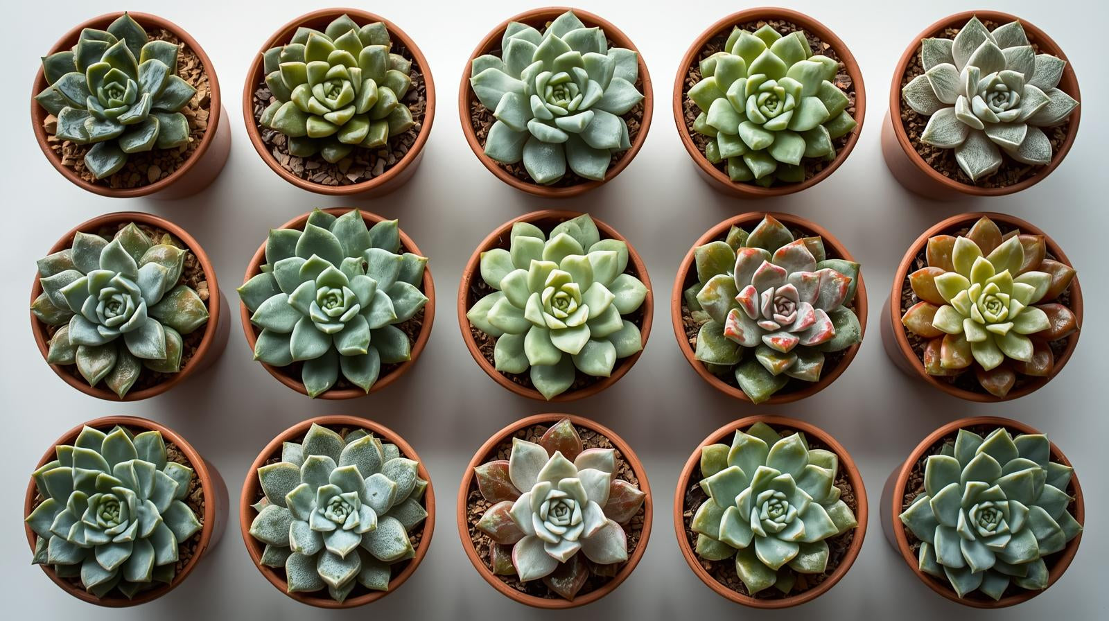 detail shot of Echeveria Succulent Plant Pack live succulent from Divine Roots